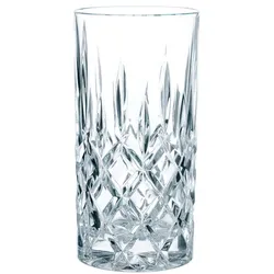 6er-Set Nachtmann Longdrinkglas Noblesse 375 ml Kristall, Kristalloptik Transparent Klar
