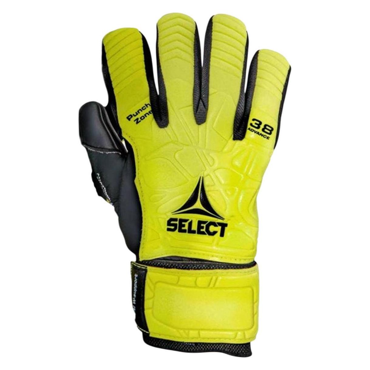 Select 38 Advance Torwarthandschuhe Gelb/Schwarz 17677 (9) (9) (17677)
