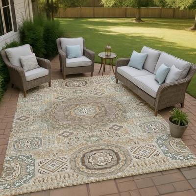 Addison Rugs Machine Washable Indoor/ Outdoor Traditonal Isaiah Chantille Rug