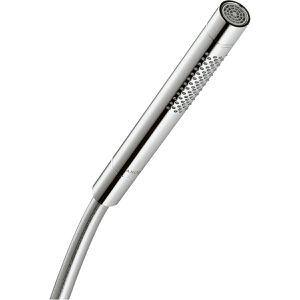 AXOR Handbrause Starck Stabhandbrause 2jet, 28532000,verchromt, mit 2 Strahlarten, 2,4 x 19 cm