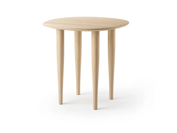 Brdr. Krüger Table d appoint Jari Ø 45 cm Chêne huilé'