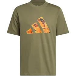 adidas Rock Camo Graphic T-Shirt Herren KS4491 - olive strata S