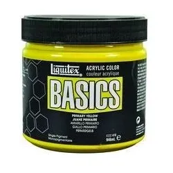Winsor & Newton, Künstlerfarbe + Bastelfarbe, Basics 946Ml Primary Yellow 410