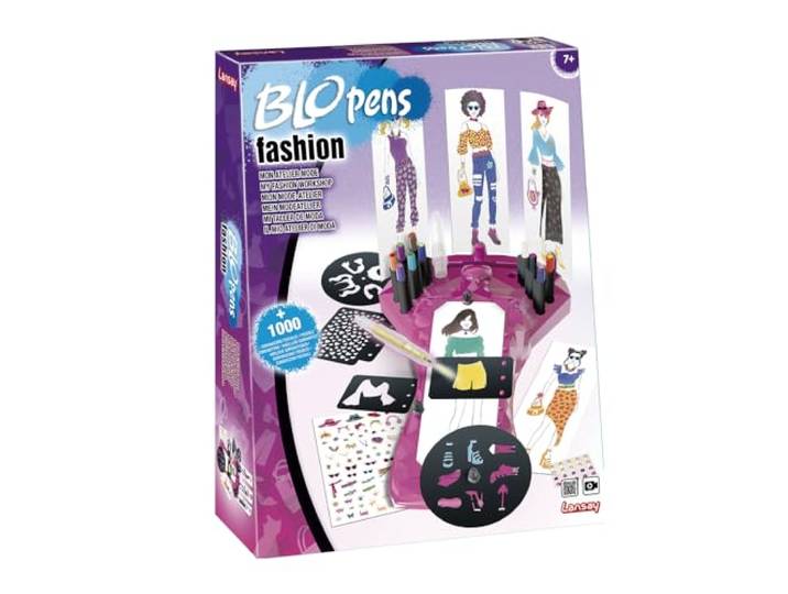 Lansay - Blopens Fashion - Fashion-Mijn Mode-atelier - Tekeningen en kleuren - Vanaf 7 jaar