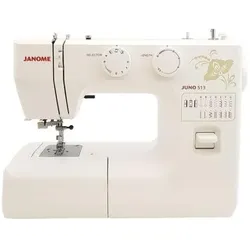 Janome Juno 513, Nähmaschine, Weiss