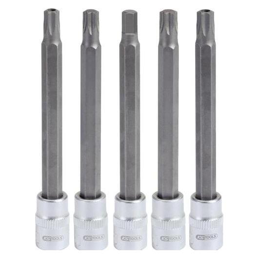 KS Tools 1/4"" Spezial-Airbag-Bit-Stecknuss-Satz, 5-tlg. (140.2300)