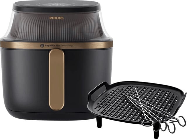 Philips Airfryer XXL 3000 Serie NA342/00 met Grillkit