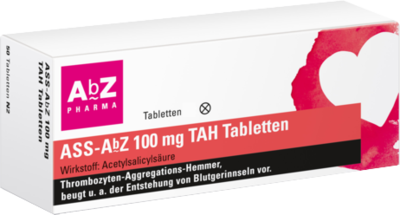 AbZ Pharma GmbH ASS AbZ 100 mg TAH Tabletten 100 St 11481830