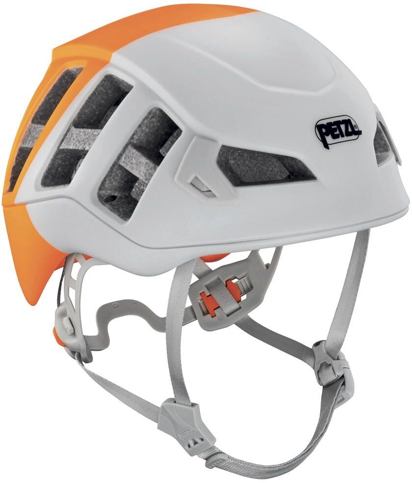 Petzl  - Meteor White Orange - M-L - Casque d'escalade