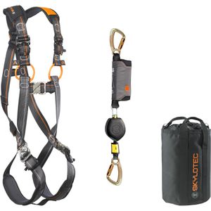 Skylotec Sicherheitsgurt Mobile Platform, 2-Punkt, Auffanggurt, Set, bis 135 kg, Größe M/L/XL/XXL