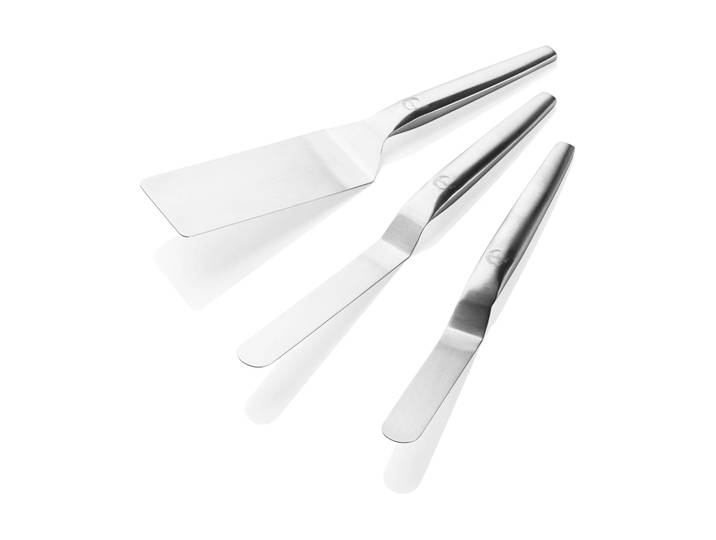 Plate It Plate-it spatule Acier inoxydable, 3 pièces