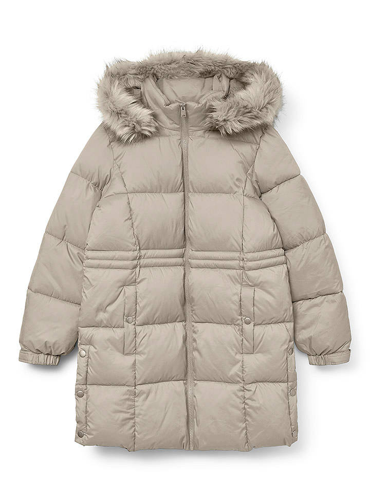 Vero Moda Wintermantel "VMPINAR COAT" in Beige - M