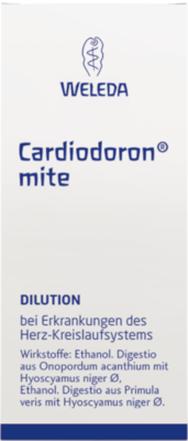 WELEDA AG CARDIODORON MITE Dilution 50 ml 01441611