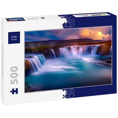 Lais Puzzle Island Godafoss Wasserfall 500 Teile
