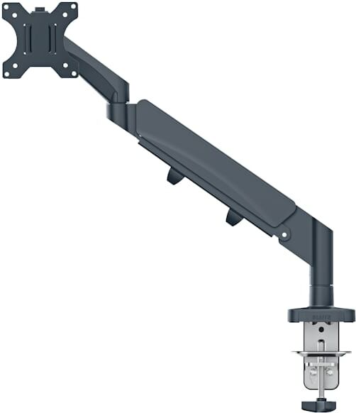 Monitor Arm Ergo Space Saving Single, Dark Grey