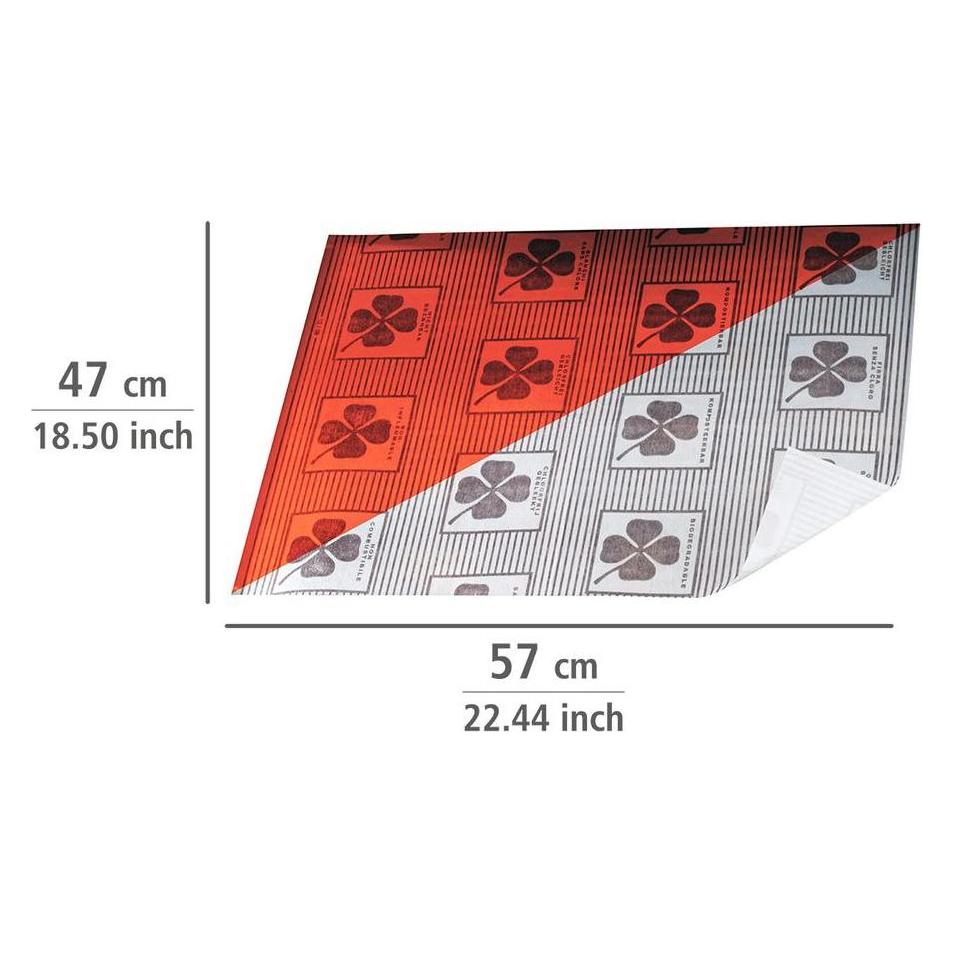 Wenko Flachfilter für Dunstabzugshaube 57x47cm 2Stück (WENKO)