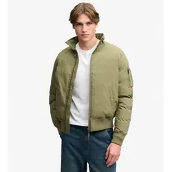 Superdry für Herren. M5012441A Grüne MA1 Bomberjacke (XL), Lässig, Nylon