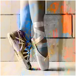 die Faktorei »Ballerina I« Glasbild  – erhältlich in 2 Größen
