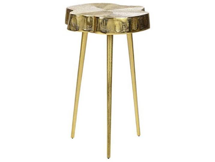 Table d'appoint dorée TAUPO