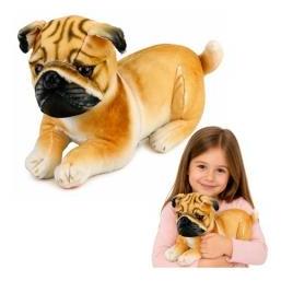 Lean Toys Plüschmops 25 cm (69970360)