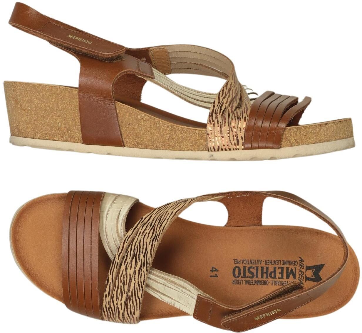 Mephisto Damen Sandalen, Braun, Gr. EU 41, Leder - Second Hand