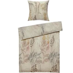 Bettwäsche CAROL Satin (BT 135x200 cm) - grün - BT 135x200 cm