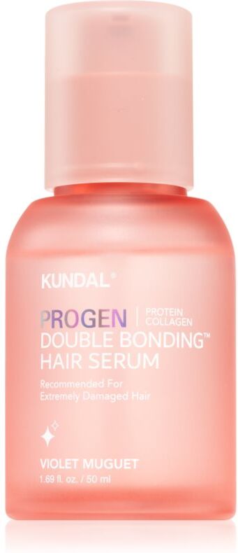 KUNDAL Progen Double Bonding Hair Serum sérum rénovateur cheveux nutrition et éclat 50 ml