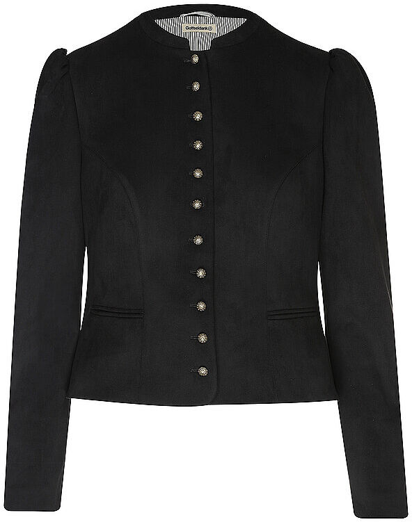 GOTTSEIDANK Trachtenbluse BELINDA schwarz   42 42