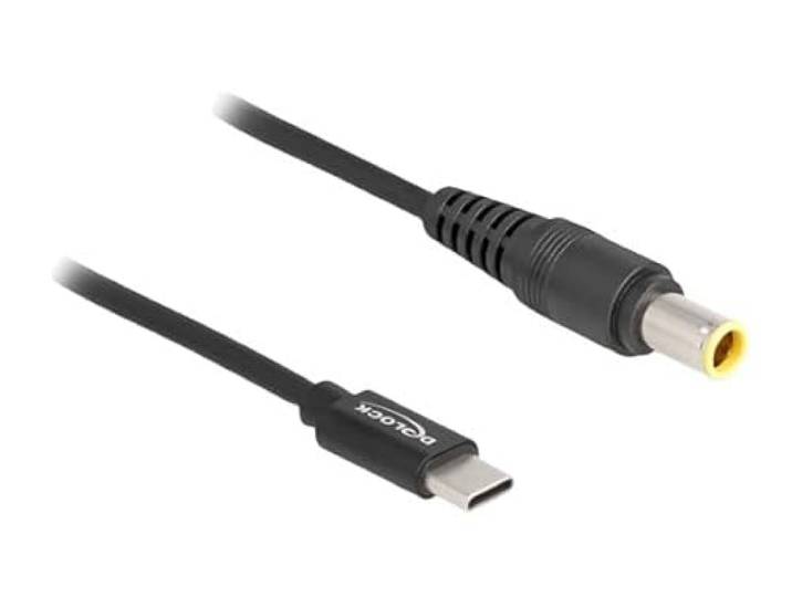 Delock Notebook oplaadkabel USB Type-C stekker naar IBM 7,9 x 5,5 mm stekker