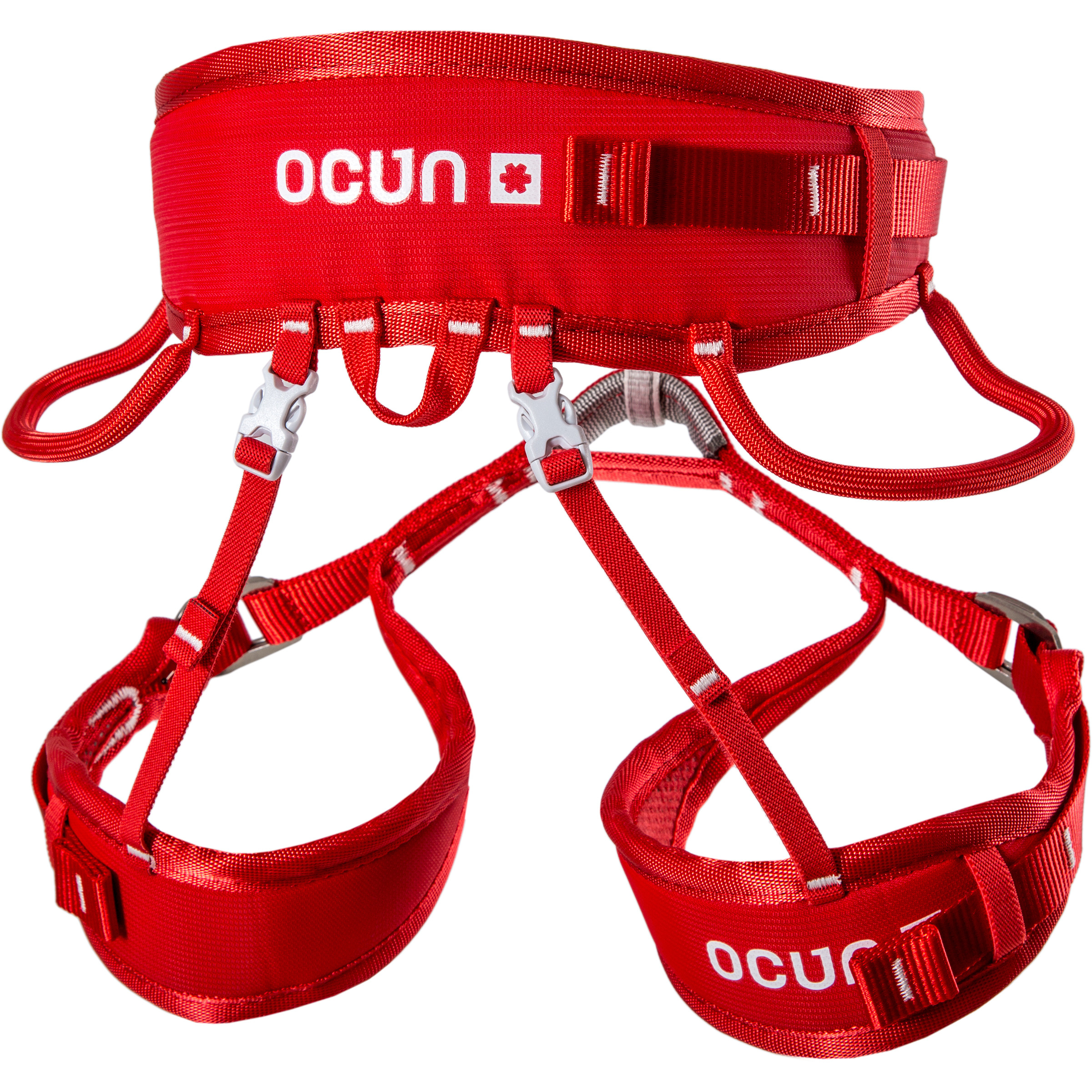 Ocun Twist Kinder Klettergurt rot Größe 48-68cm Klettersteig | Sportklettern