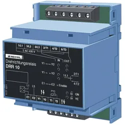 Ziehl Drehrichtungsrelais DRR10 keine extra Versorgung nötig Mess-Eingänge 3 AC 400 V Ausgänge 3 AC 400 V, Relais