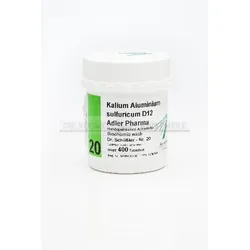 BIOCHEMIE Adler 20 Kalium aluminium sulf.D 12 Tab. 400 St