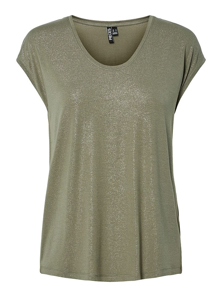 Pieces Shirt "Alice" in Khaki - XS