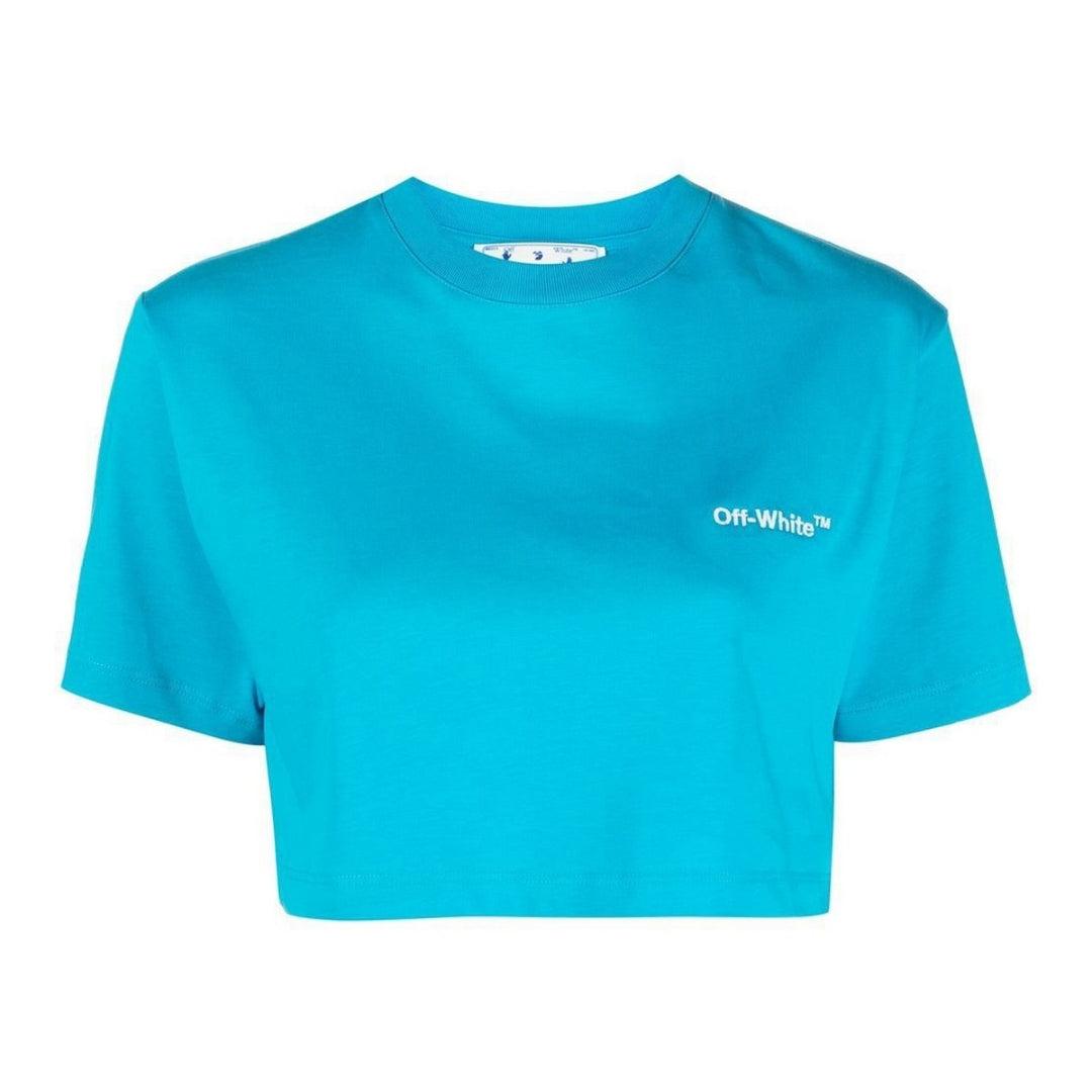 Off-white - Kurzes Helvetica-t-shirt