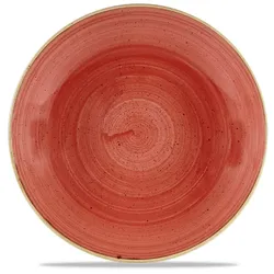Churchill Stonecast Berry Red Teller Tief Coup 31cm