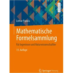 Mathematische Formelsammlung, Fachbücher von Lothar Papula