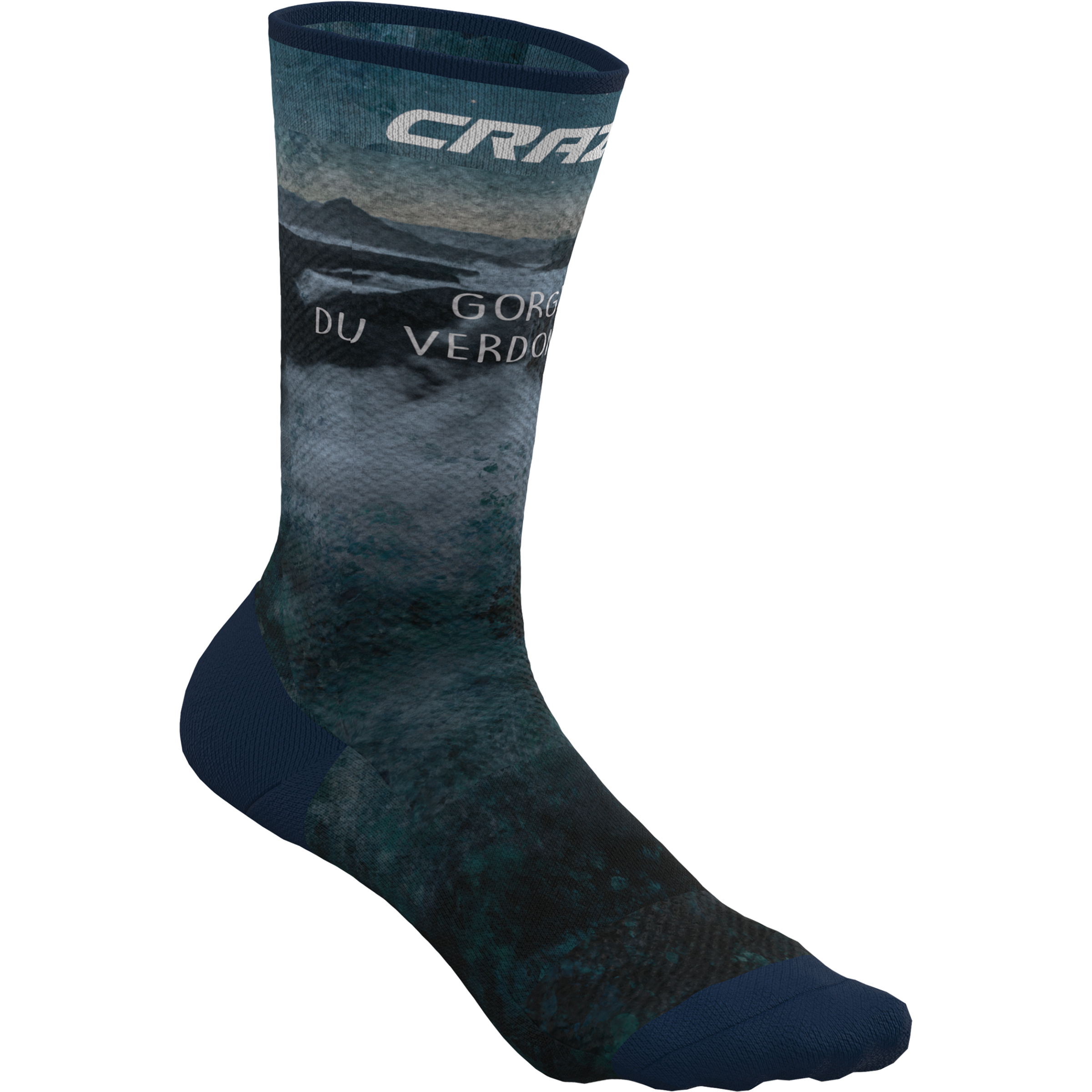 Crazy Crazy Freizeitsocken blau Größe 39 Trekking Elastisch
