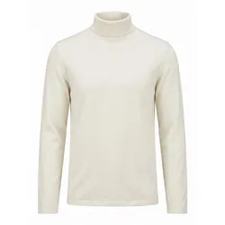 Rollkragen-Pullover Olymp weiss, 58