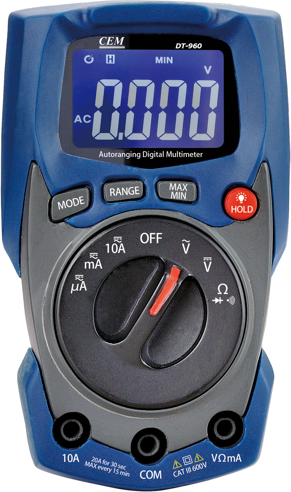 Multimètre numérique TRMS de poche TURBOTRONIC TT960