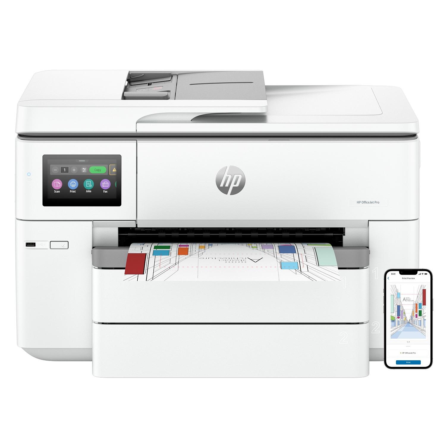 HP OfficeJet Pro 9730 WF (Tintenpatrone, Farbe) (C2WH0B#629)