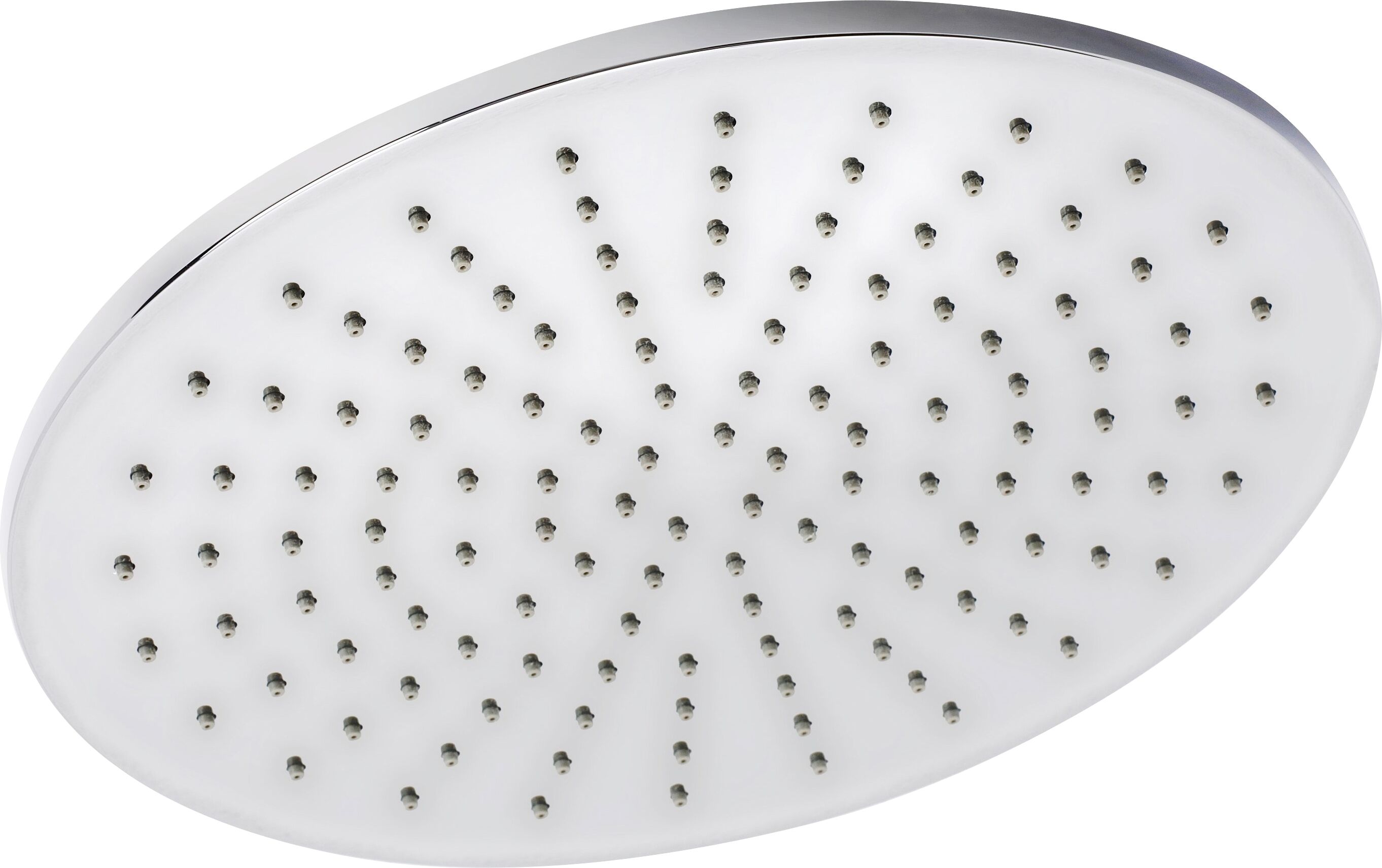 Regenduschkopf ADOB "Massiv", grau (chromfarben), B:40cm, Duschköpfe, Regenduschkopf, extra Flach, Ø 400 mm chromfarben Einheitsgröße