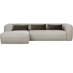 Ecksofa Bean Hellgrau S: 175x305cm