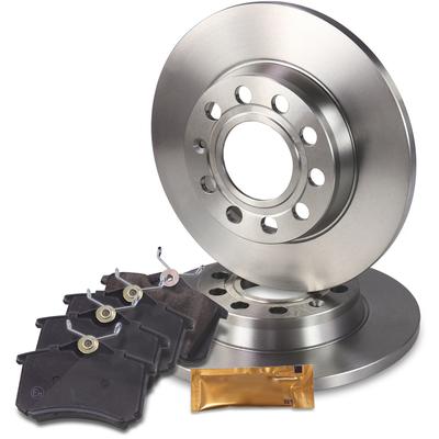 Atec Bremsscheiben + Bremsbeläge Hinterachse Voll [Hersteller-Nr. 40576138] für Audi