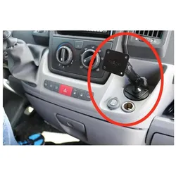 Brodit ProClip für Fiat Ducato, Smartphone Halterung, Schwarz