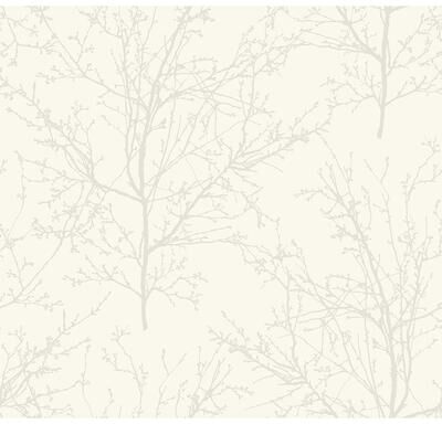 Seabrook Designs Piety Winter Branches Unpasted Wallpaper
