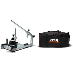 BTR Reifenmontiergerät 15 - 19" mit Transporttasche, mit Fußtritt Erweiterung
