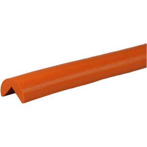 Knuffi Schutzprofil Typ A, Kreis, PA-900110, selbstklebend, 5m Länge, orange, 40 x 40mm, Kantenschutz