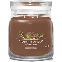Praline & Birch Signature Medium Jar 368g 2-Docht