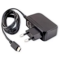Netzteil USB-C 15,3W f. Pi 4B black 2m