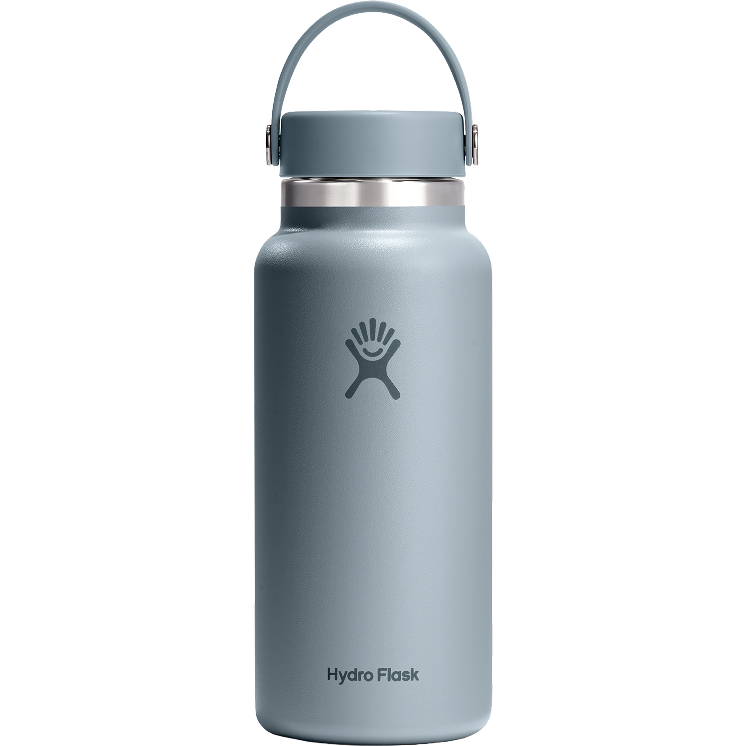 Hydro Flask 32oz Wide Flex Cap Isolierflasche Isolierflaschen grau Größe 0.946L Camping